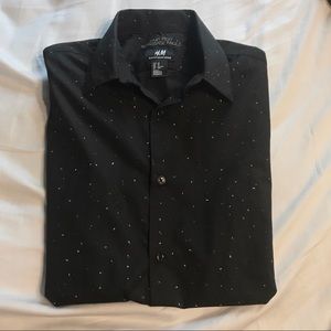 NWOT Slim short sleeve button down